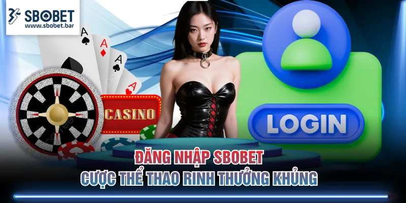 Đăng nhập SBOBET cược thể thao rinh thưởng khủng
