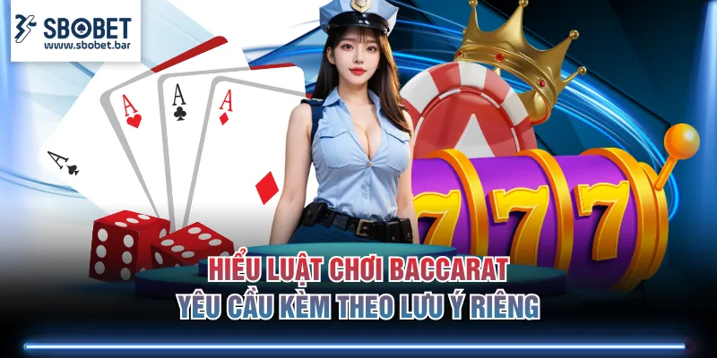 Hiểu luật chơi Baccarat yêu cầu kèm theo lưu ý riêng